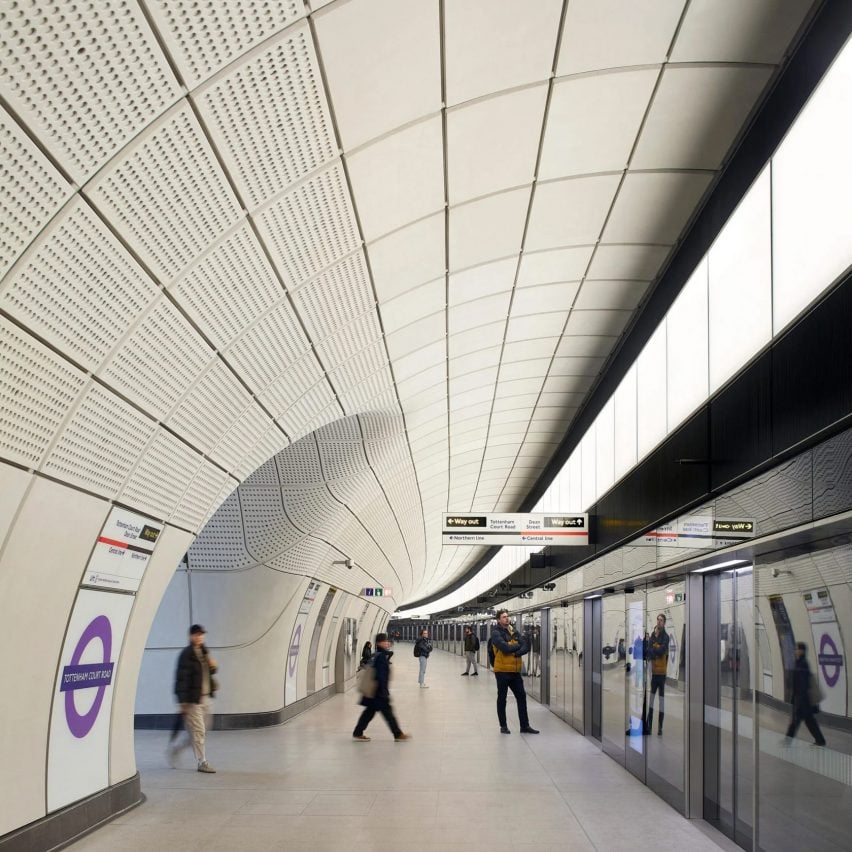 Elizabeth Line was named the UK's best new building