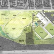 Plan of Churchill Meadows Community Centre and Sports Park