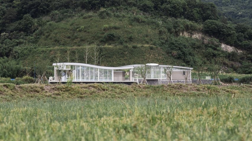 Station des ruines marines de Dongdan Grassland, dans l'est de la Chine