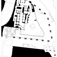 Ground floor plan of N2 by Lynch Architects