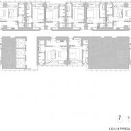 Artyzen hotel Shanghai by Neri&Hu level 13-16 floor plan