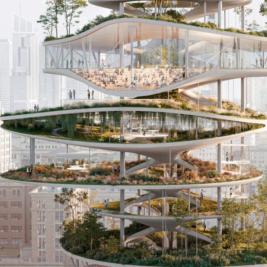 This week Neri Oxman unveiled an AI-optimised conceptual skyscraper ...