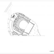 Floor plan of New Bund Performing Arts Centre by Neri&Hu