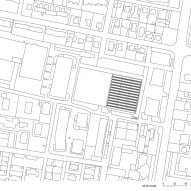 Plan of Mladinska Knjiga Printing House by OFIS Arhitekti