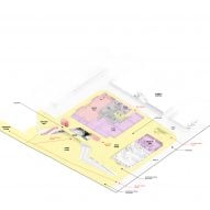 Axonometric drawing of Paddington Square by Renzo Piano Building Workshop