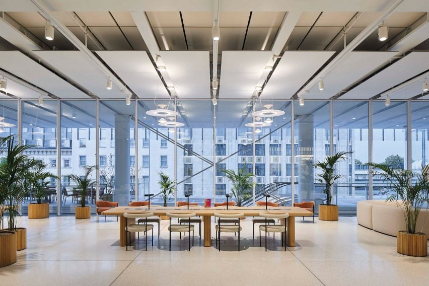 Interior of Paddington Square by Renzo Piano Building Workshop