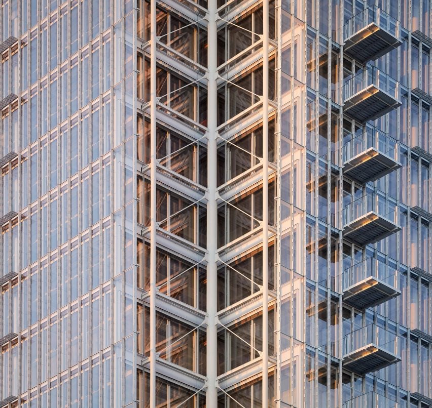 Facade of Paddington Square by Renzo Piano Building Workshop