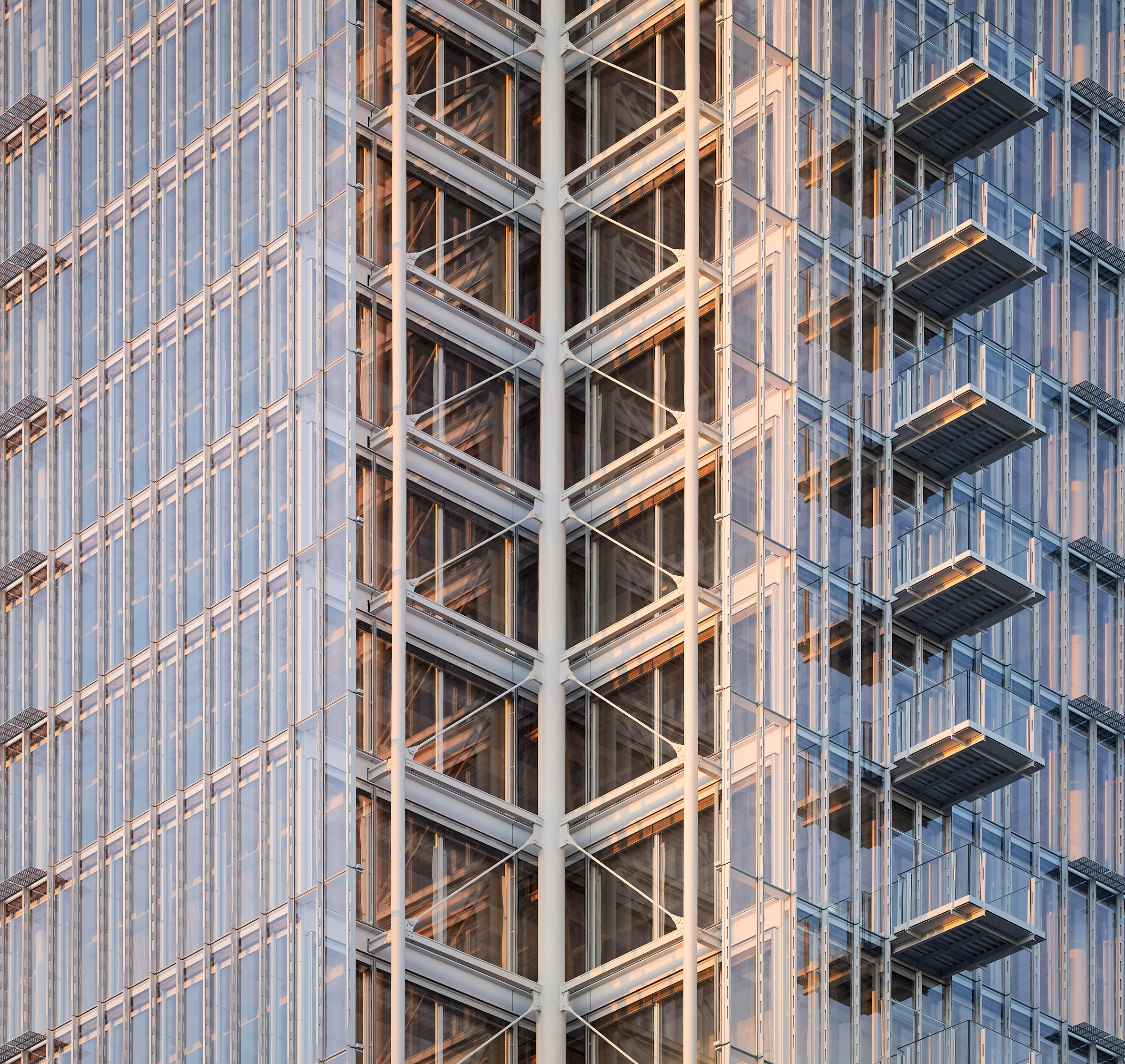 Facade of Paddington Square by Renzo Piano Building Workshop