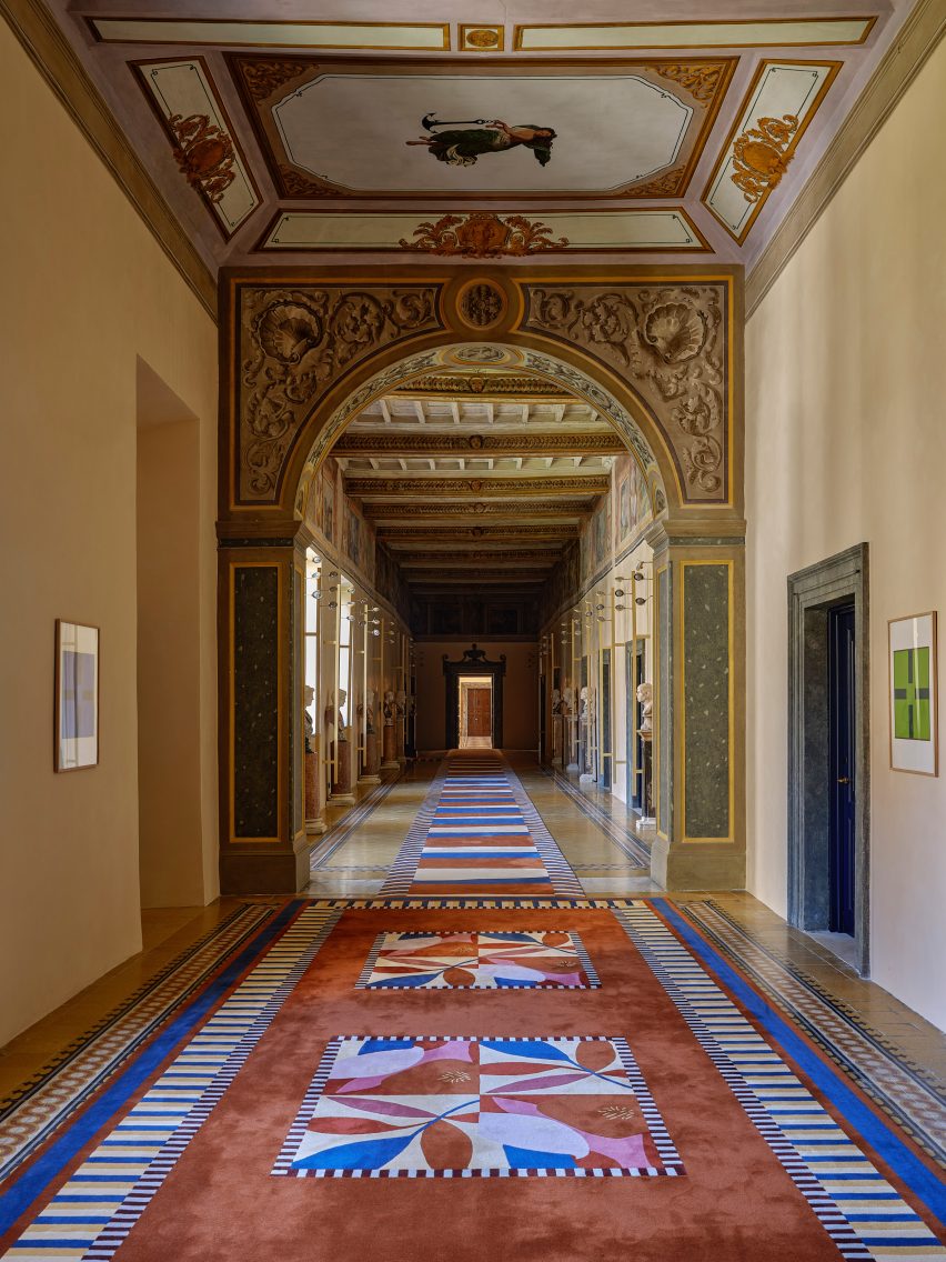 Lobby of Palazzo Talia in Rome, Italy, by Studio Luca Guadagnino