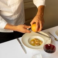 Restaurant at Palazzo Talia in Rome, Italy