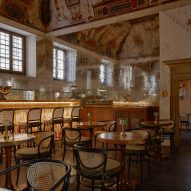 Bar at Palazzo Talia by Luca Guadagnino