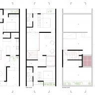 Plans of Porous Adobe by Rahul Pudale Design