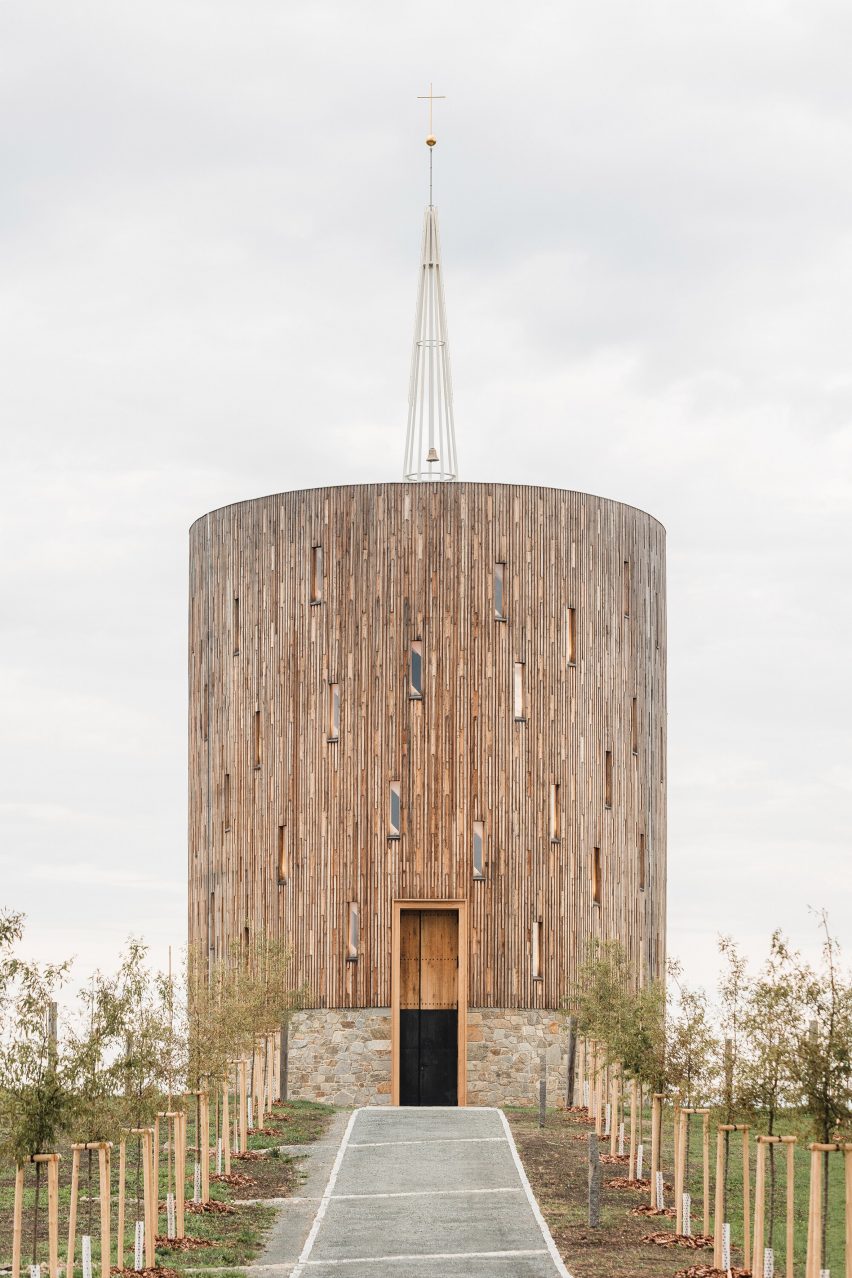 Exterior view of Our Lady of Sorrows Chapel