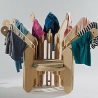 The Rewear Chair is an "organised and stylish" take on the humble laundry chair