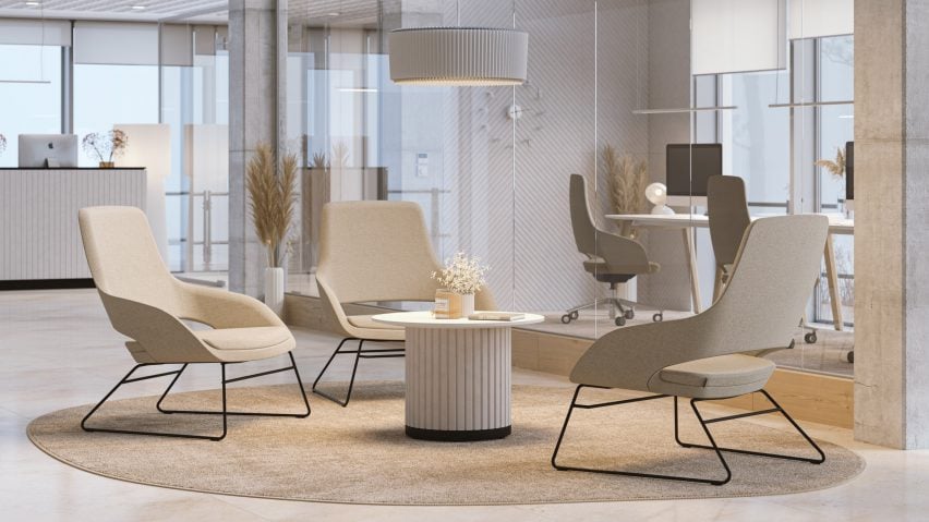 Sandie chairs by Baldanzi & Novelli for Narbutas