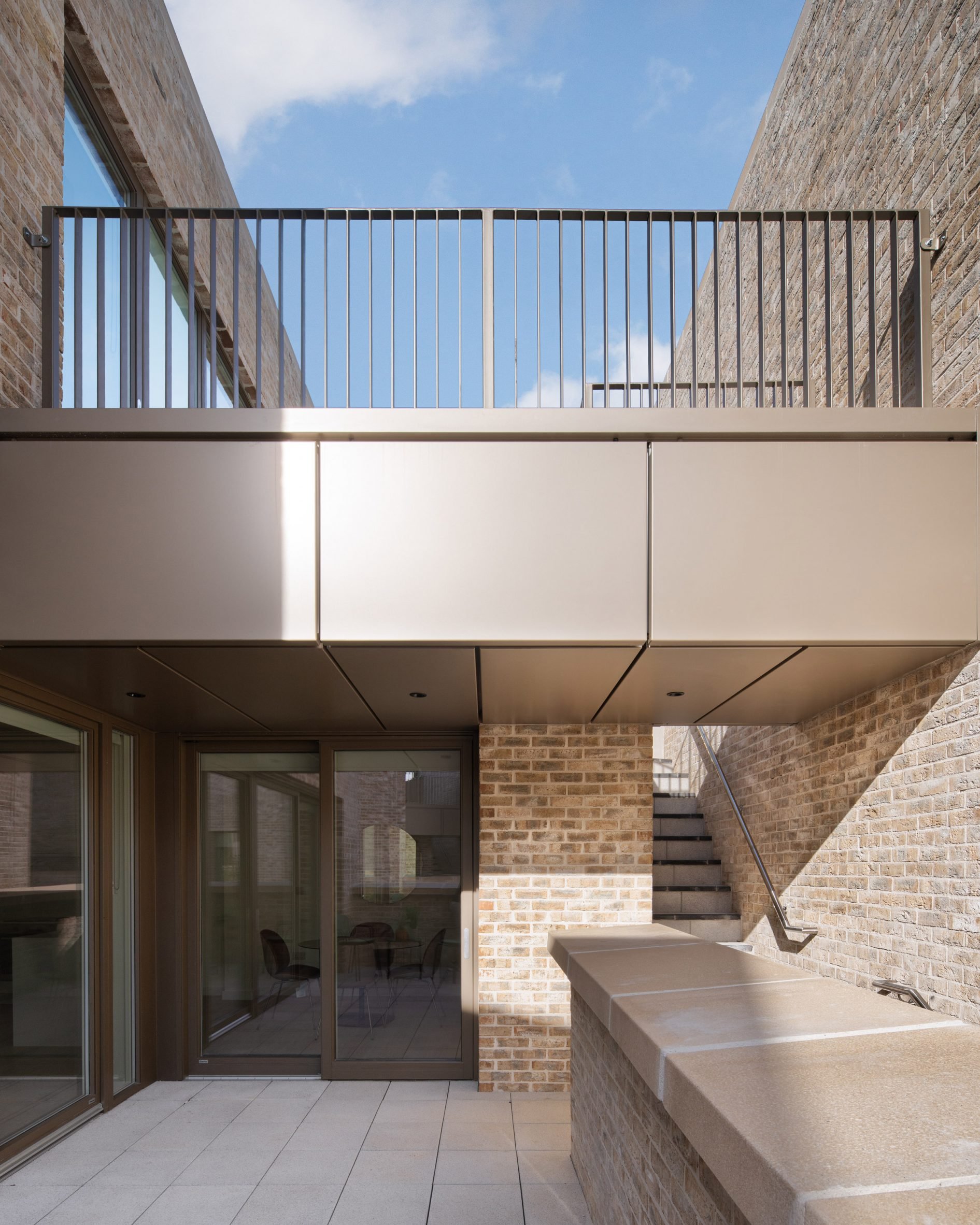 View from terrace within The Residences at Sandford Lodge in Dublin