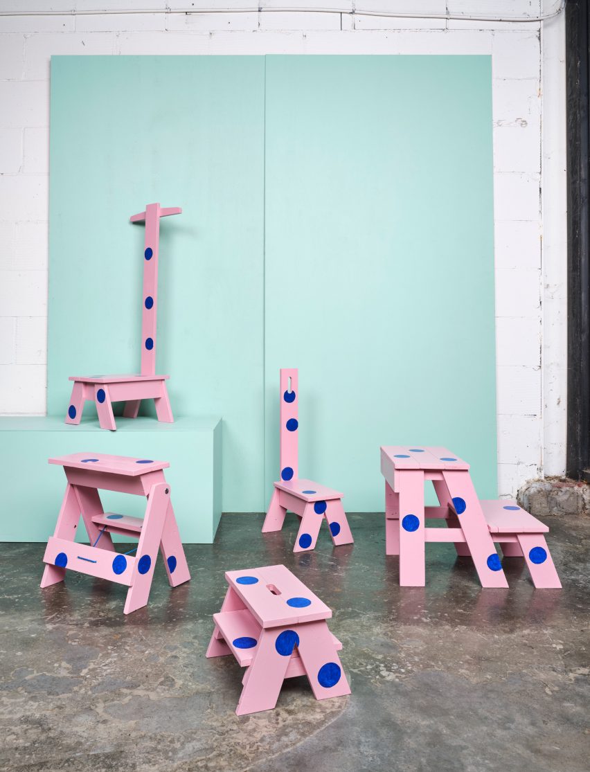 Trap furniture by Ineke Hans for Social Label