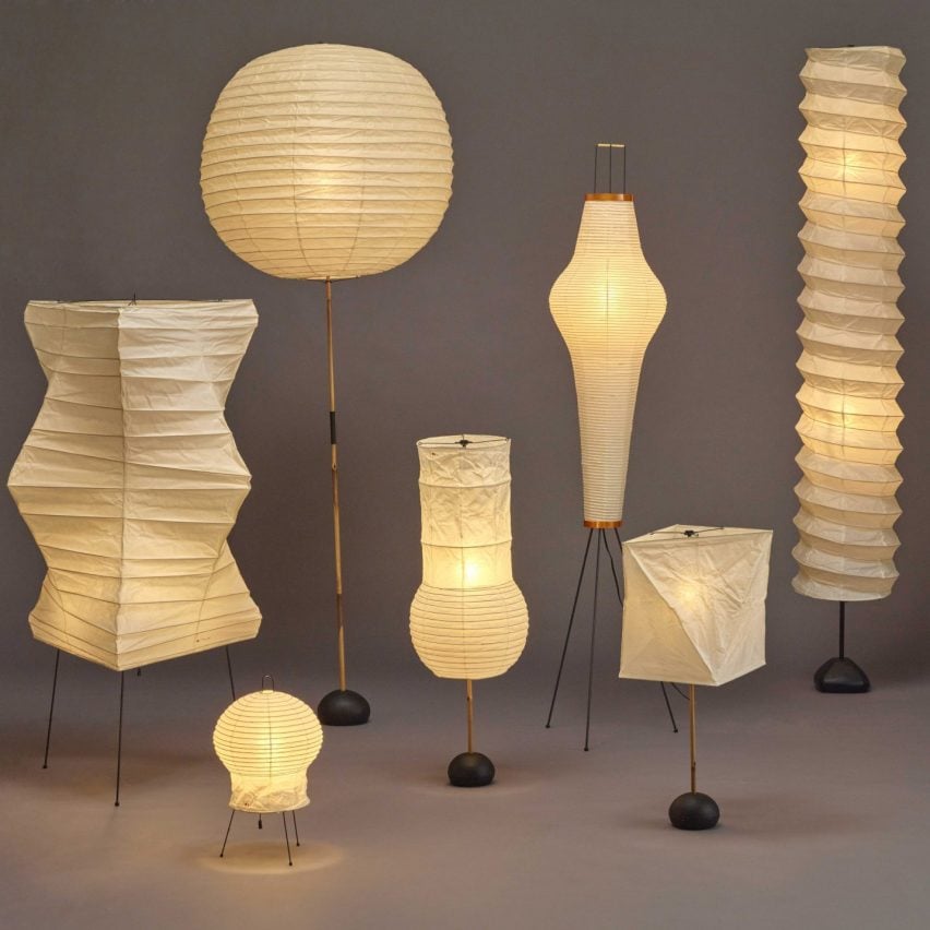 Akari lamps by Noguchi