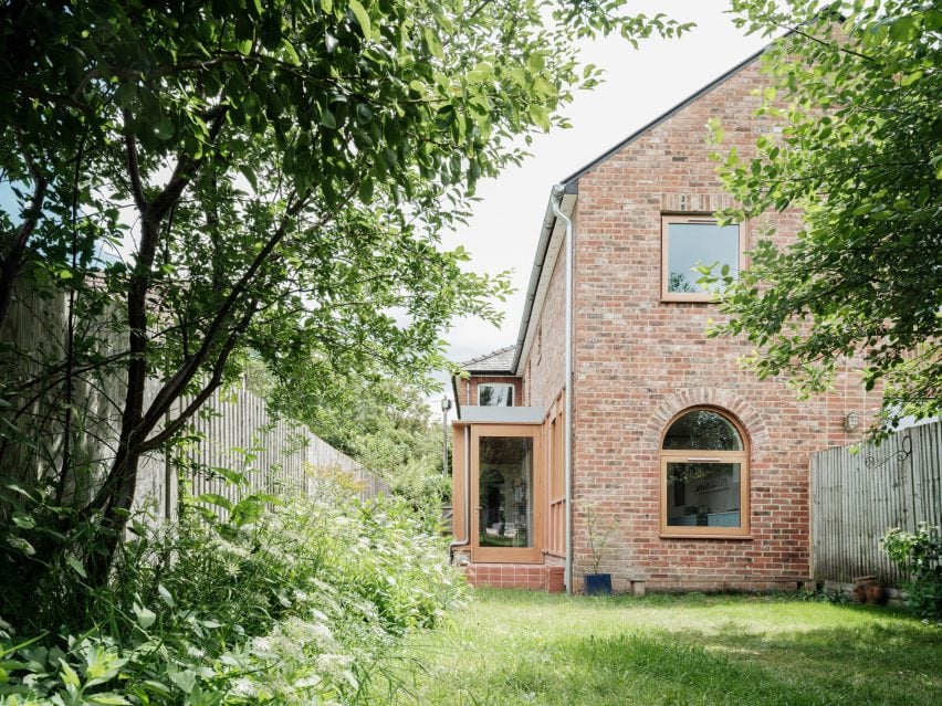 Timber and brick residential extension Station Road 