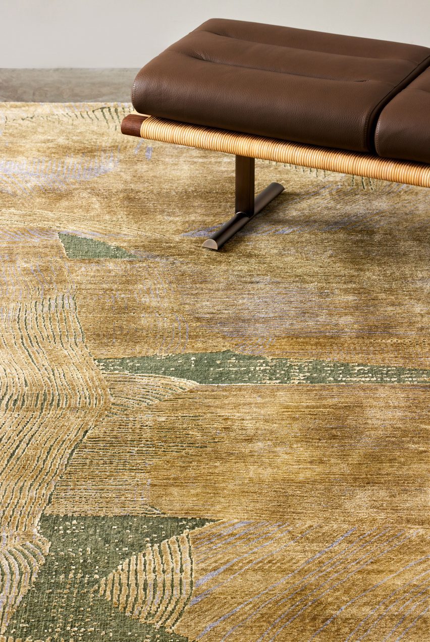 Terra collection rugs by Yabu Pushelberg for Warp & Weft