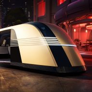 Tesla unveils retro-futuristic art deco Robovan