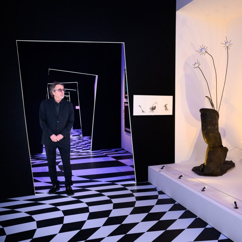 Tim Burton design exhibition explores work and mind of "unique director"