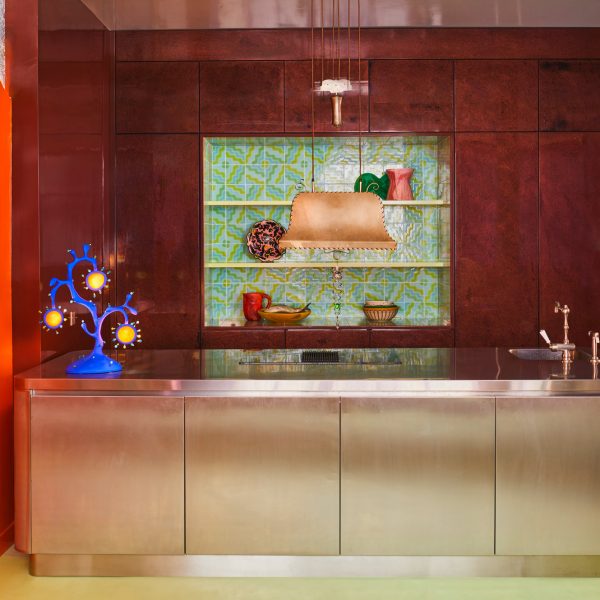 Eight colourful residential kitchens designed for cheery living