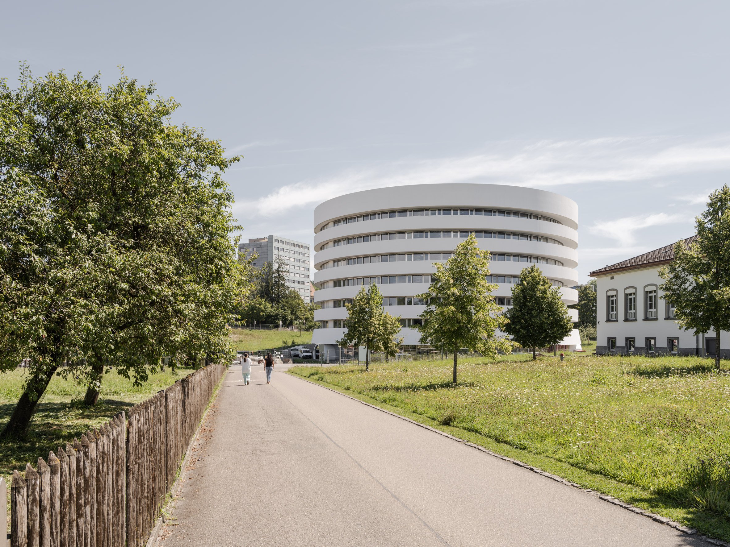 Research building at University Children's Hospital (Kinderspital) by Herzog & de Meuron