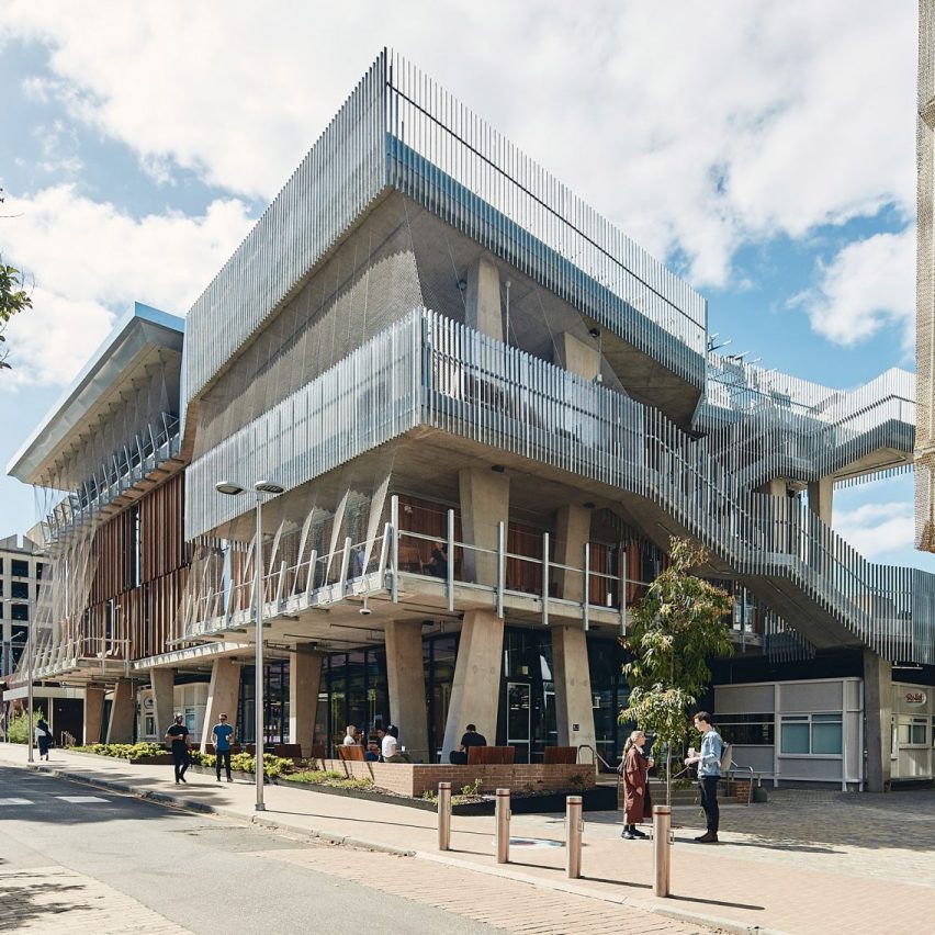 Student Pavilion at the University of Melbourne