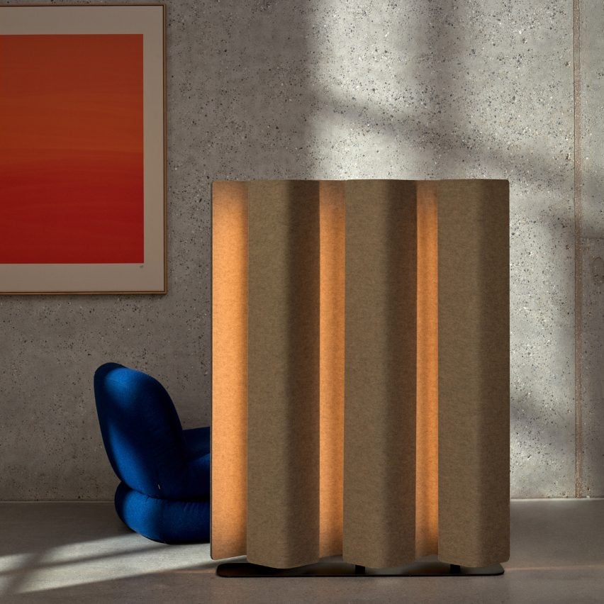 Vika acoustic lighting by Khodi Feiz for Abstracta