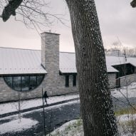 Rural structures in Québec inform Virgin Vineyard House by LAMAS