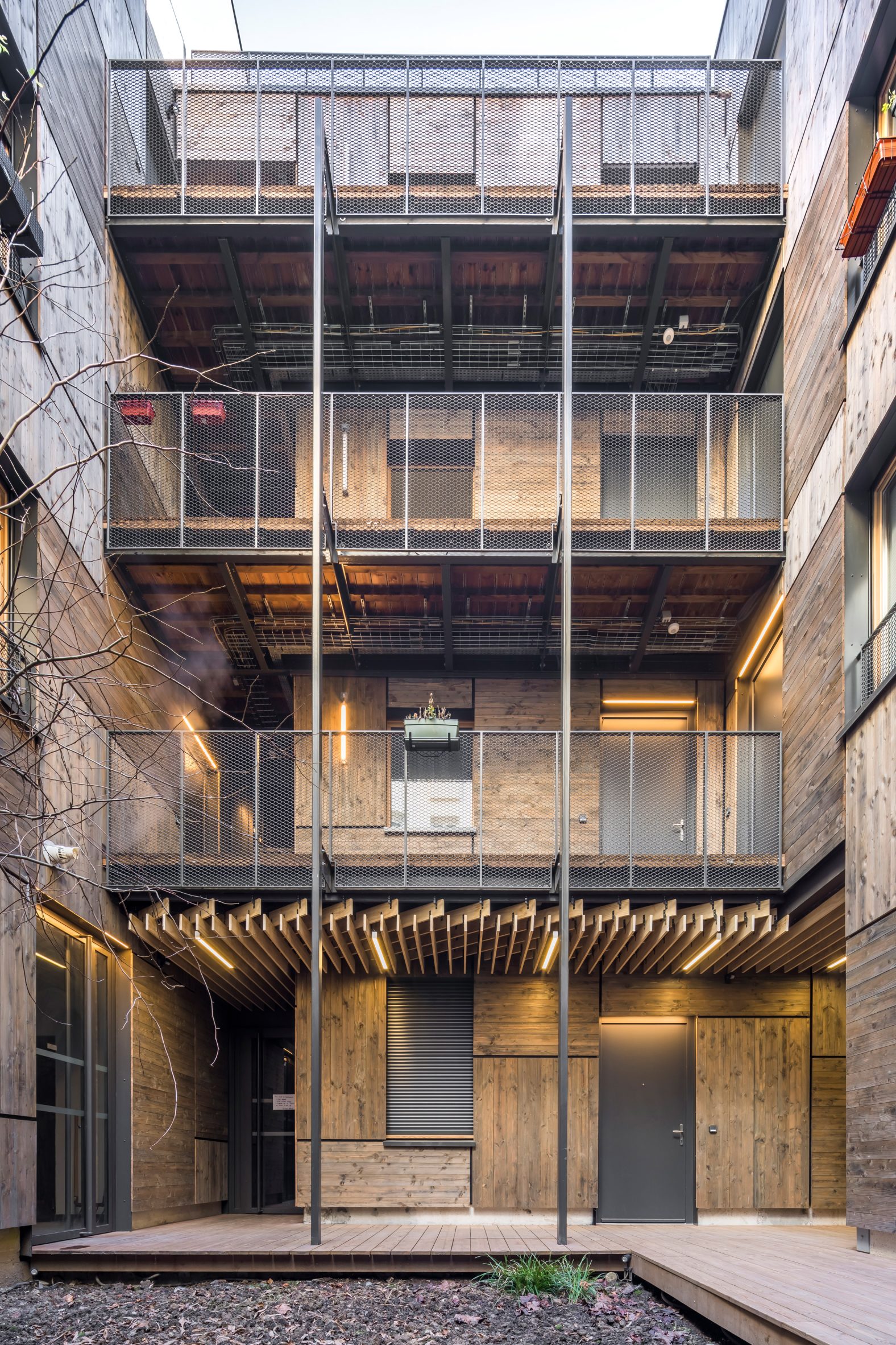 Housing in Paris by Kengo Kuma & Associates