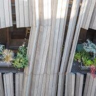 Yama-Tani housing in Paris by Kengo Kuma & Associates