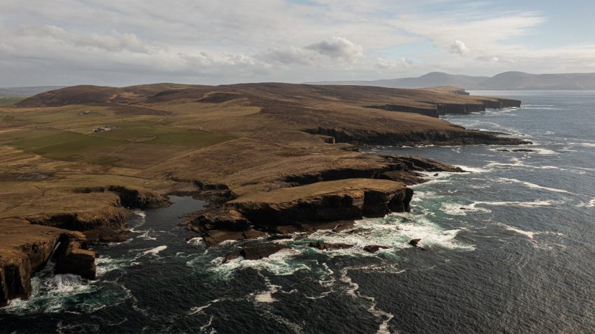 Foto de la isla de Orcadas