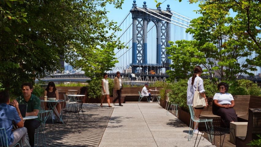 Brooklyn Bridge from Dumbo in New York