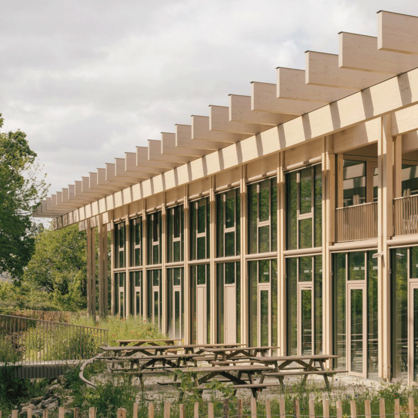 Pavillon Jardins by Atelier du Pont. Photo by Charly Broyez