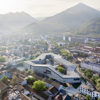 Zhejiang Lishui Guyanhuaxiang Art Center by Line+ Studio