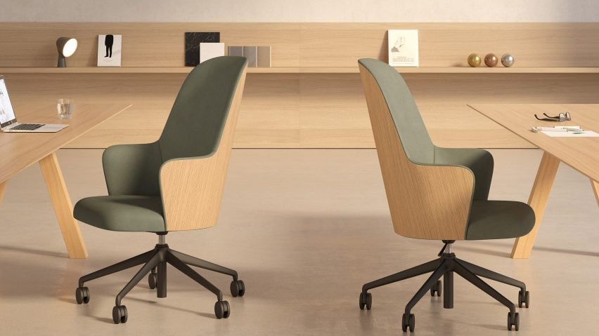 Aleta Executive chair by Jaime Hayon for Viccarbe