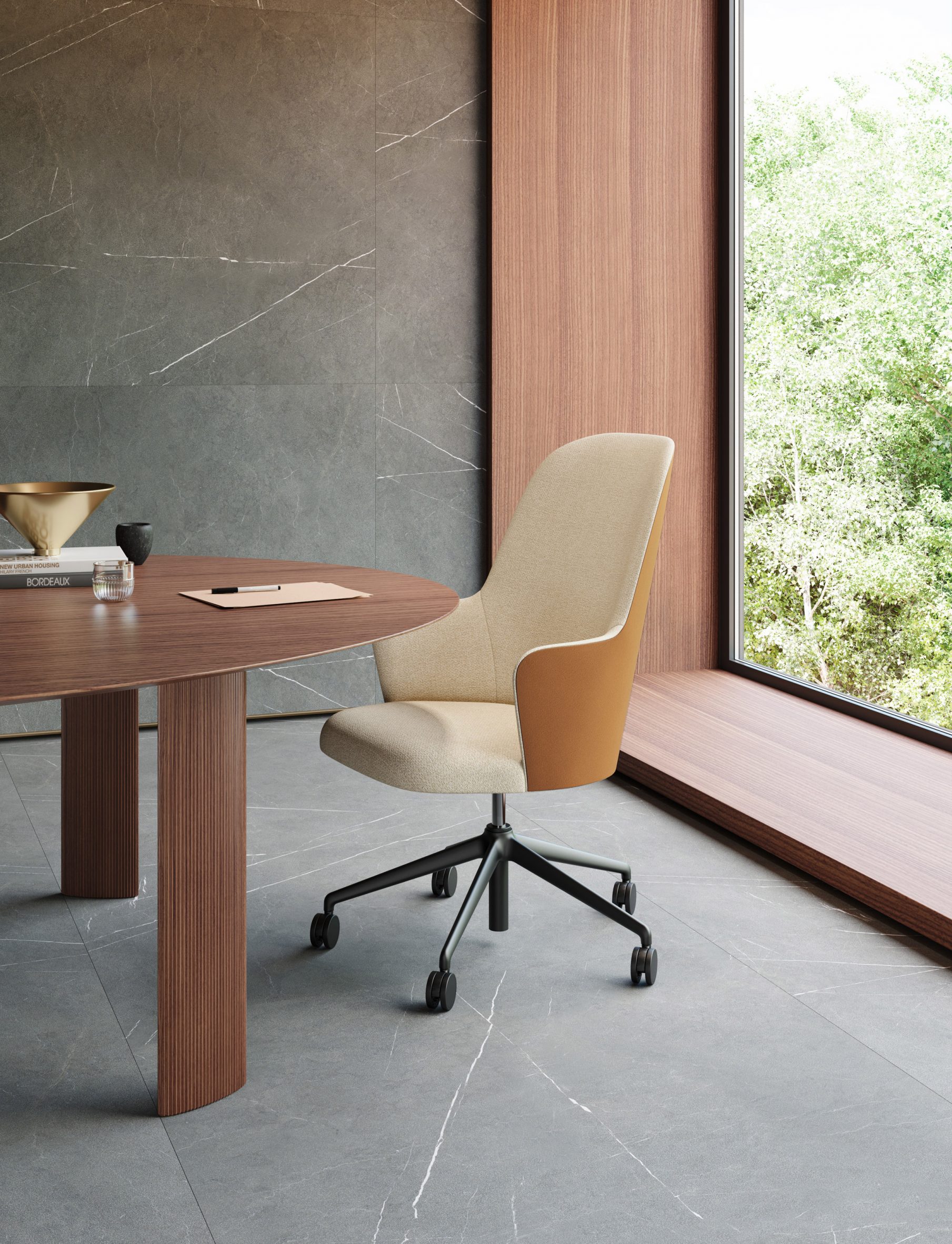 Aleta Executive chair by Jaime Hayon for Viccarbe