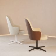 Aleta Executive chair by Jaime Hayon for Viccarbe