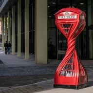 Alex Chinneck creates distorted street furniture to bring "surrealism into the public realm"