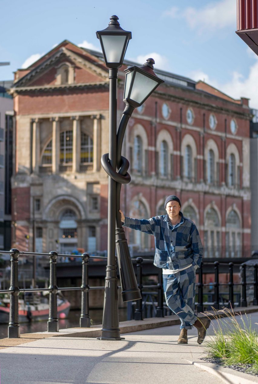 Lampposts by Alex Chinneck