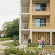 Broydenborg housing in Antwerp features colonnades and "park garden"