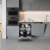 Stainless steel dishwasher by Asko