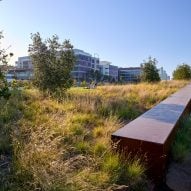 Steel bench