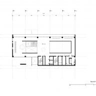 Plan of W-Mission Office by Behet Bondzio Lin Architekten and BCHO Architects