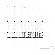 Plan of W-Mission Office by Behet Bondzio Lin Architekten and BCHO Architects