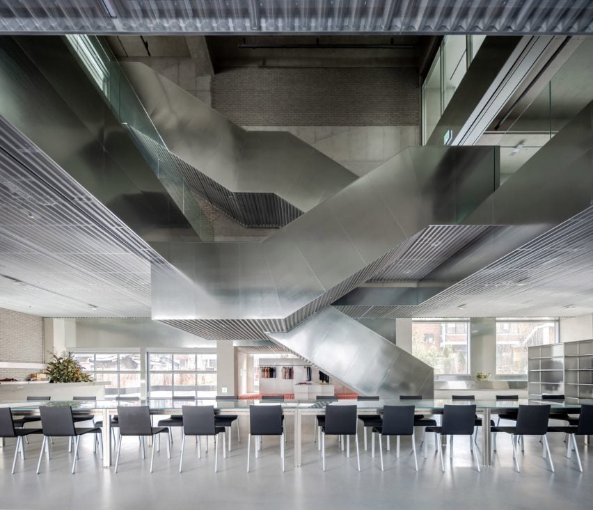 Public space within office in Seoul