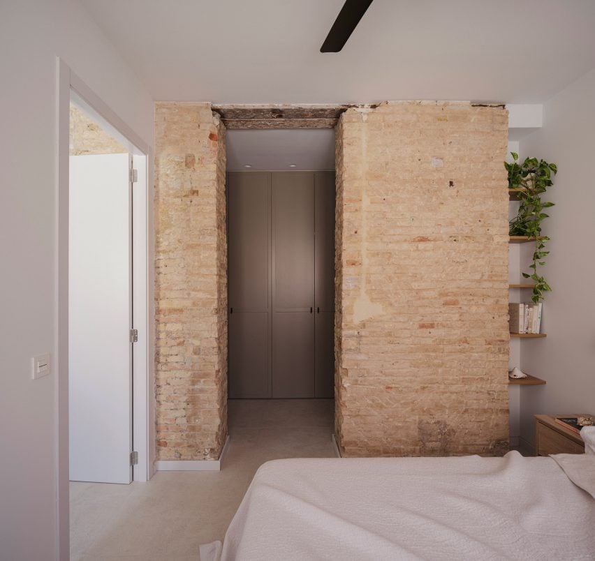 Bedroom interior at Casa Ona by Paloma Bau