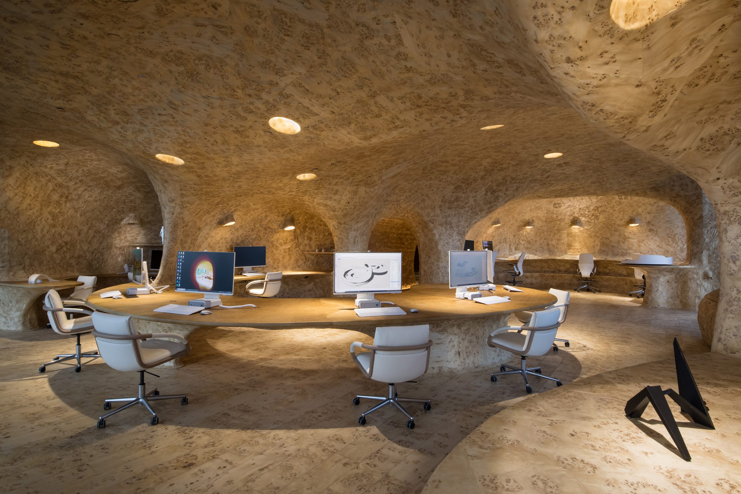 Cave office